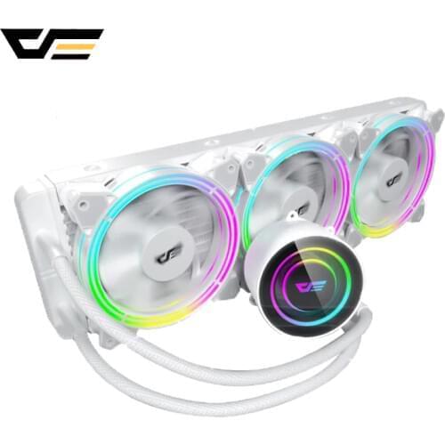 DarkFlash Water Cooling RGB Sync AIO CPU Cooler Radiator 120mm Fan Water Liquid Cooler CPU For LGA 2011/1156/AM3+/AM4