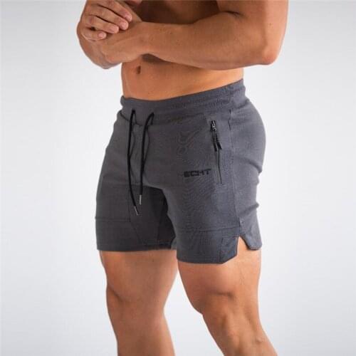 2021 New men Zip pocket Fitness Gyms Shorts Mens Summer Running Short Pants Male Jogger Workout Beach Brand sport shorts men XXL