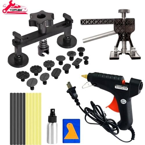 Paintless Dent Repair Tools Kit - 46Pcs Car Dent Puller Removal Dent Remover Kit for Car Damage