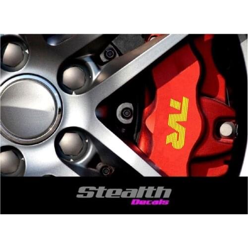 For X9 TVR Premium Brake Caliper Decals Stickers Tuscan, Various colours