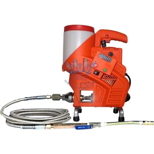 Orange wireless injection grouting pump with remote control