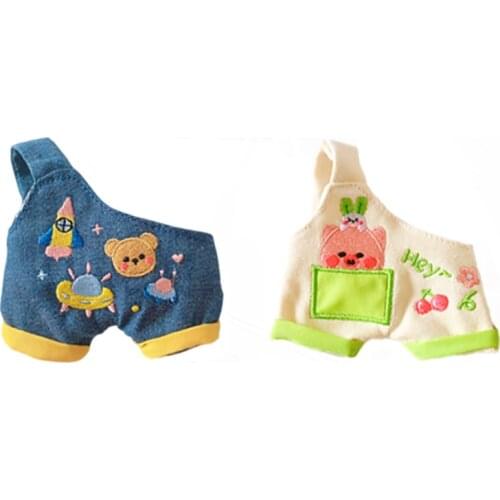 20cm doll clothes One-shoulder suspenders Doll Clothing Cool stuff doll accessories our generation boy girl gift