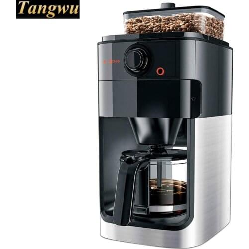 Fully automatic american-style domestic coffee machine is now used to cook commercial all-in-one