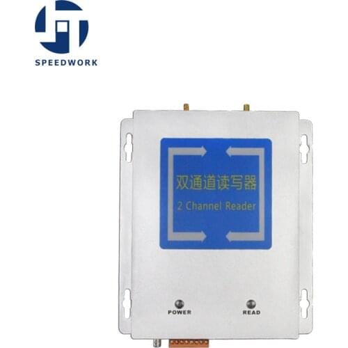 RS232/ RJ45 Interface Long Range 2 Channel UHF RFID Reader for Anmail Management/ Personnel Management