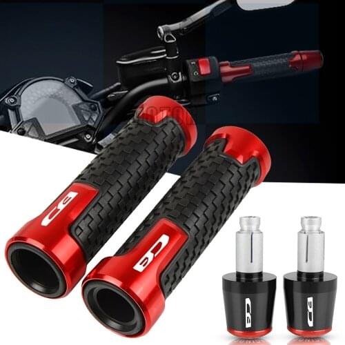 For Honda CB125R CB150R CB190R CB250R CB300R CB400 CB500X CB500R CB Motorcycle 7/8" 22MM Handlebar Grips Hand Handle Bar Ends