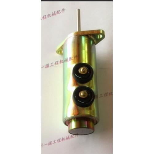 Fuel Shutdown Shut Off Solenoid Valve 110-6466 6T-4121 / 1106466+free fast shipping