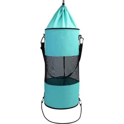 Boat Trash Bag Portable Mesh Trash Storage Bag For Boat, Kayak, Camper, Golf Cart, RV Universal Trash Container