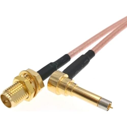 MS-156 MS156 Plug Male To RP-SMA Female Test Probe RG178&RG316 Cable Leads 35CM
