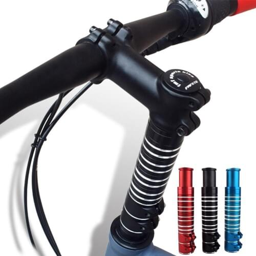 Bike Stems Mountain Bike Handlebar Heighter Bicycle Faucet Lift Handlebar Heightening Modified Accessories Cycling Supplies