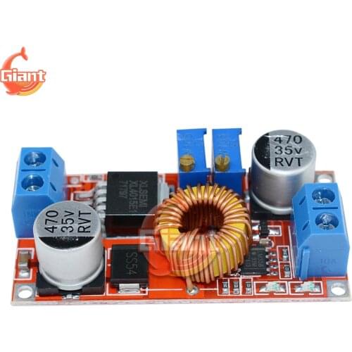 XL4015 CC/CV 5A Step Down Charging Board Lithium Charger Board Adjustable 5V-32V to 0.8V-30V DC-DC Power Supply Buck Converter