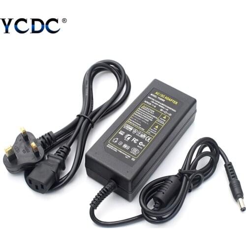 100-240V AC to DC Power Supply Charger Transformer Adapter 5V/8A Converter Chargers for LED Strip Light Driver Router