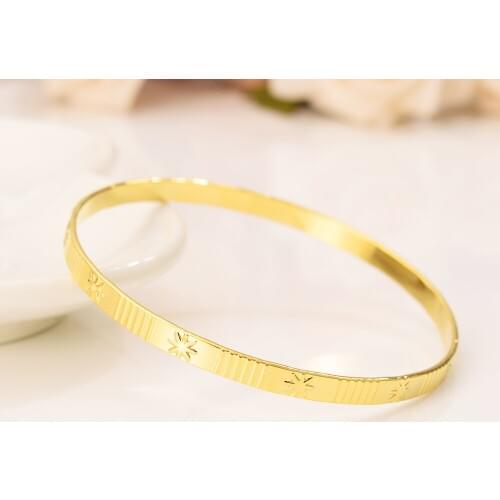 Bangrui Hot Sell Couple Bracelet Gifts For Women Gold Color Fashion Women Jewelry Love Bracelets & Bange