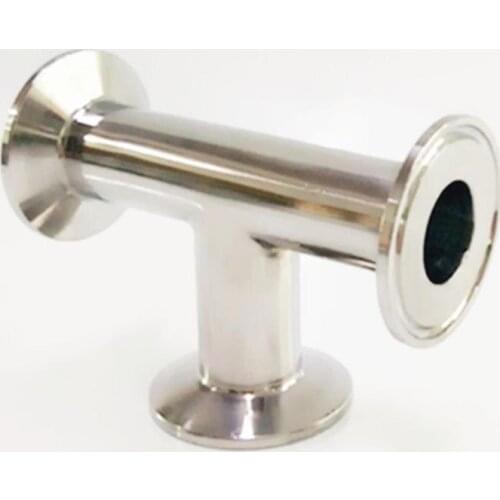 1" 25mm Pipe OD x 1.5" Tri Clamp Tee 3 Way SUS 304 Stainless Steel Sanitary Fitting Homebrew Beer Wine Diary Product
