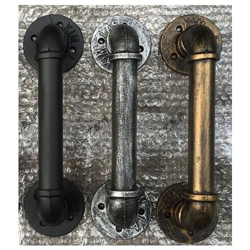 1PCS L:30cm Retro Bar Cafe Music Club KTV Doorknobs DIY Industrial Pipe Furniture Table Feets Leg Base