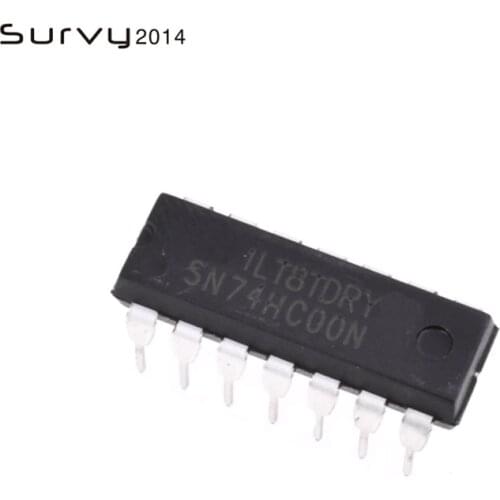 10PCS SN74HC00N SN74HC00 DIP14 DIP 74HC00 new original diy electronics