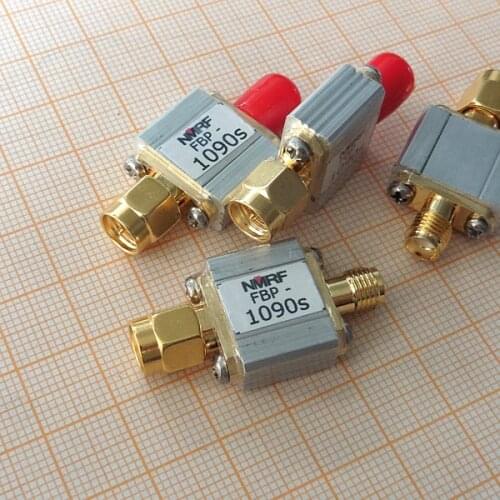 1090MHz ADS-B Aviation Band Pass SAW Filter, SMA Interface