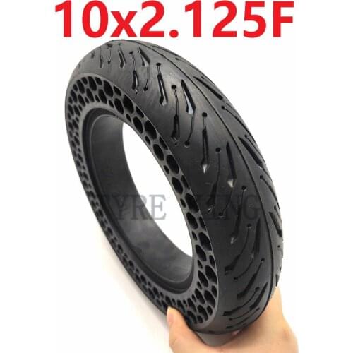 10x2.125F Honeycomb Solid Tyre 10*2.125 Thickening Wheel Tire for Smart Electric Balancing Scooter Accessory
