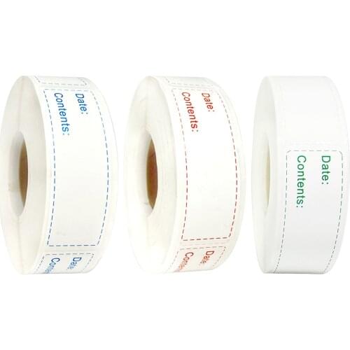 150pcs/roll Date Sticker Roll Refrigerator Date Content Label Removable Kitchen Food Storage Sticker Seasoning Bottle Sticker