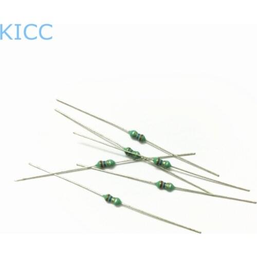 20Pcs 1/4w 560uH 561 Color ring inductance Inductor 0307 560uH 561K