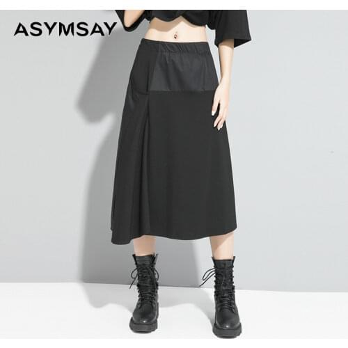 Женские юбки с высокой талией ASYMSAY China At AliExpress
