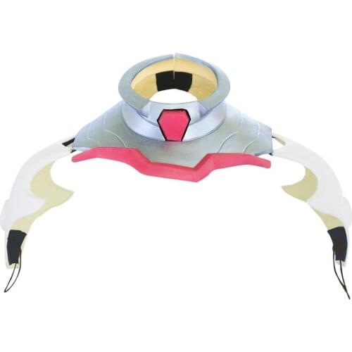 COSTHEME Overwatch D.Va Shoulder Pad & Neck Armor, Officially Licensed, Game Anime Cosplay Costume Accessories For Women Girls