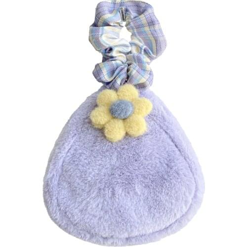 Daisy Flowers Money Purse New Shoulder Bag Pearls Chain Kawaii Bouquet Girl Wallet Coin Holders Mini Bag Handbag Female Clutch