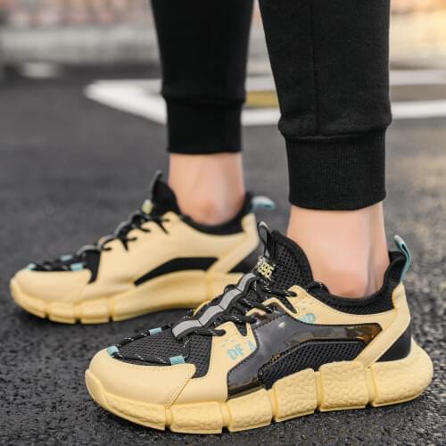 Men shoes sneakers shoes for men wild casual sports male tides tenis running Shoe Outdoor breathable Training off black trainers