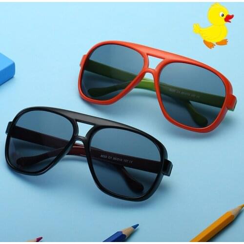 Fashion Kids Sunglasses Girls Boys Colorful Sun Glasses For Children Double Beam Baby Glasses Oculos De Sol UV400 Protection