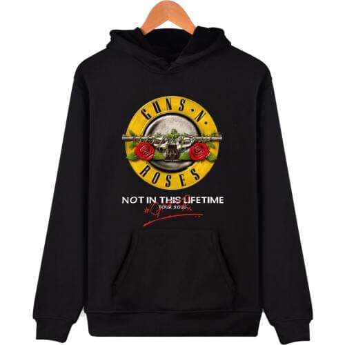 Mens Sweatshirt 2020 new GUNS N ROSES Hoodies Men Women Sweatshirts Autumn Winter Punk skull Rose design Tracksuit Tops Clothes