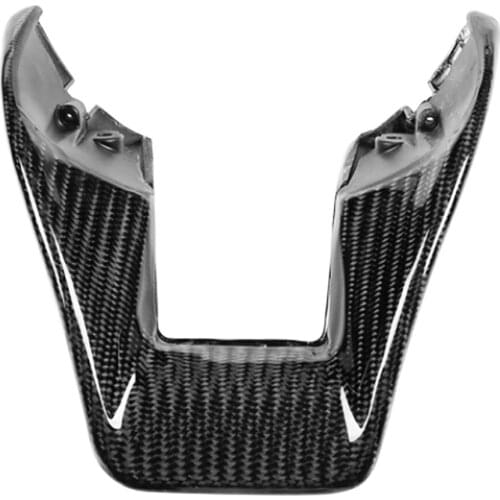 Carbon Fiber Steering Wheel Lower Trim Decor Car Steering Wheel Moulding Cover Trim for Mercedes-Benz W205 AMG 15-20