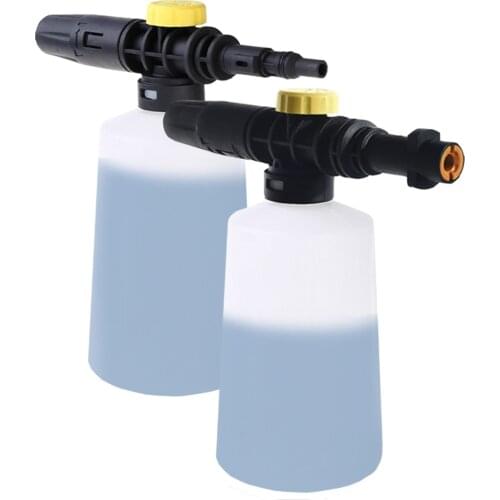 Foam Gun for Karcher K Series Snow Foam Lance Nozzle for LAVOR High Pressure Washer 750ML Soap Foam Generator Car Cleaning Gun