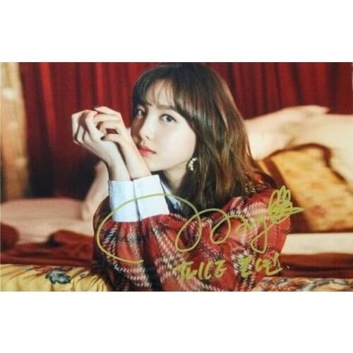 Signed TWICE Lim Na Yeon autographed photo The Year of Yes 5*7 freeshipping 122018
