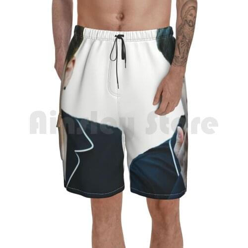 Shownu Beach Shorts Men Beach Pants Swimwear Monsta X Kpop Jooheon Wonho Shownu Hyungwon I M Minhyuk Kihyun Got