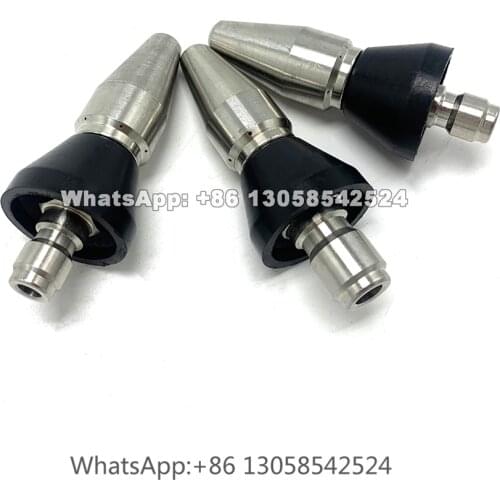 Washer Drain Sewer Cleaning Pipe Jet Spray Nozzle, High Pressure Pipe Cleaning Nozzle, Quick Connect Drain Cleaning Nozzle