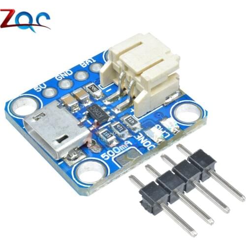 Micro-Lipo Micro-B USB Battery Charger Charging Board Module Lithium Ion LiIon For LiPoLiIon v1 Sensor 5V 4.2V 3.7V Micro USB