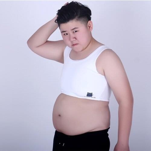 S-6XL Tomboy Trans Lesbian FTM Cotton Chest Breast Binder Women Plus Size Flatten Slim Corset Shaperwear Undershirt Tank Tops