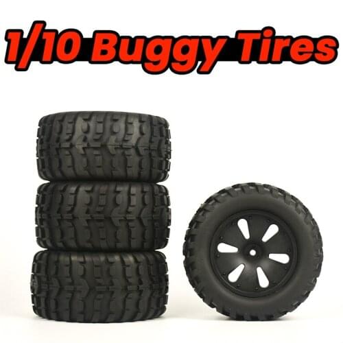 1/10 RC Remote Control Model Car Truck Monster Bigfoot Racing Cars Tires Tire Wheel 120mm*70mm 12mm Adapter 6638