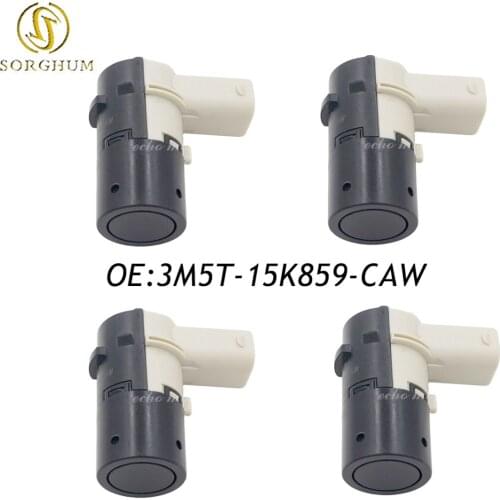 4PCS PDC Ultrasonic Parking Distance Control Sensor For Ford 3M5T-15K859-CAW 3 Pins 6939065 602.769 6939065