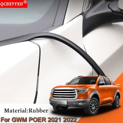 Car Rubber Seal Strip Windshied Spoiler Filler Protect Edge Weatherstrip Strips Accessories For Great Wall GWM POER 2021 2022