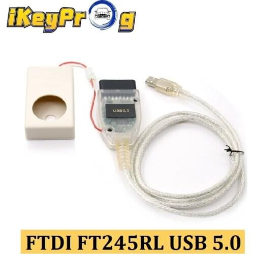 TACHO USB 5.0 VAG USB Version OBD2 Car Diagnostic Tool FTDI FT245RL Vag Tacho 5.0 Latest Version 24C32 24C64 MCU