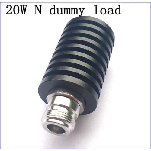 Free shipping RF Coax 20W N Female connector Small 50 ohm DC-3GHz , Dummy load Plug Quality assurance