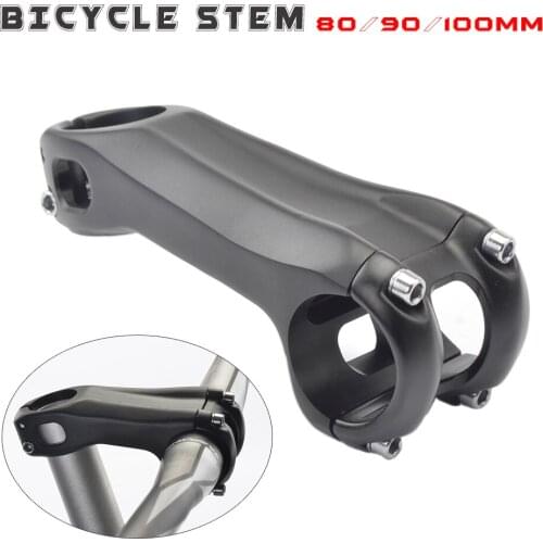 CNC fahrrad vorbau rennrad fahrrad mountainbike vorbau mtb -17degrees 28,6*31,8mm 80/90/ 100mm radfahren teile