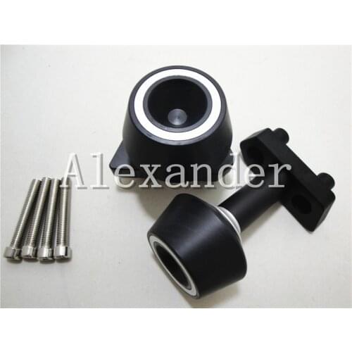 For Kawasaki Z800 Z 800 2012-2016 silver Aluminum Motorcycle CNC Crash Pads Frame Sliders Protector 2012 2013 2014 2015 2016