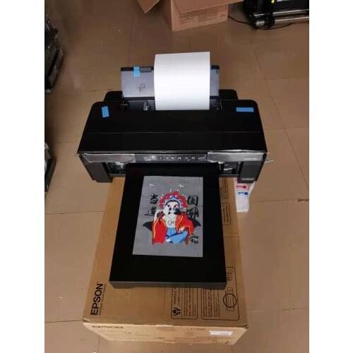 DTF A3 size PET film printing printer with holder and RIP software