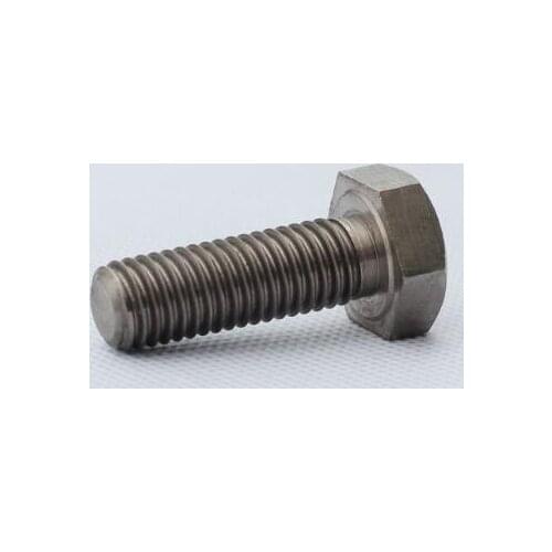 1pcs M8 hex screw hexagon socket bolts pure Titanium alloy male screw fastener machine 10mm-120mm length