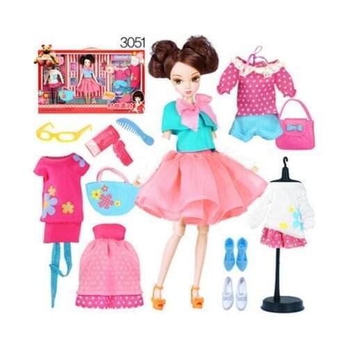Kurhn Dolls For Girl Fashion Change Dress Suit Joints Doll Toys Gift #3051