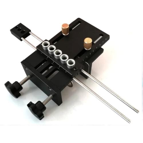 Dome puncher combination / three in one positioner woodworking hole opener DIY tool