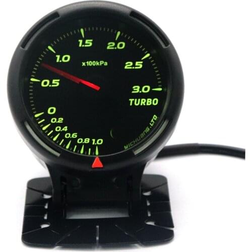Car Accessories 0.5mA 10Bar Mechanical Pressure Gauge with Pressure Sensor (npt1 / 8 ') for Car Racing Auto Pressure Sensors