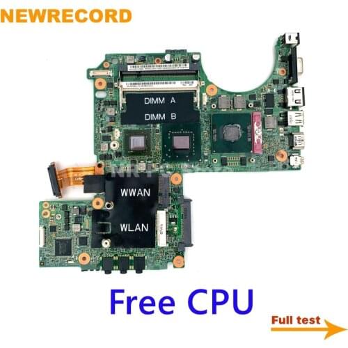 NEWRECORD CN-0PU073 CN-0K984J CN-0D057F CN-0P083J For Dell XPS M1330 laptop motherboard 965PM DDR2 8600M update GPU free CPU