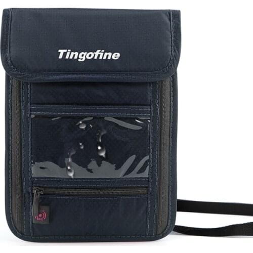 Multi-purpose Travel Neck Pouch Waterproof Neck Wallet Zipper Lock Passport Holder for Travel Outdoor Adventures